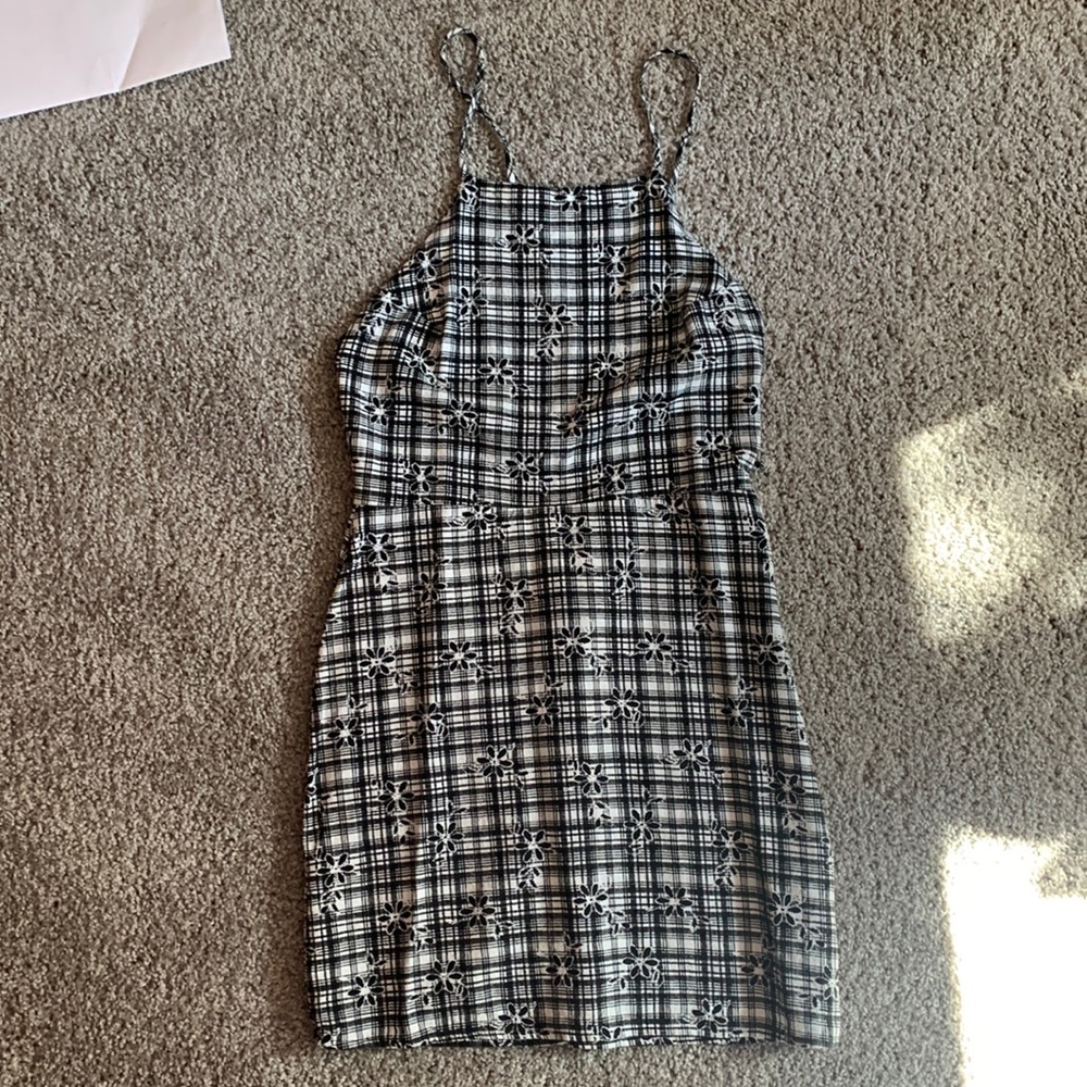 Urban outfitters black and white XS mini dress